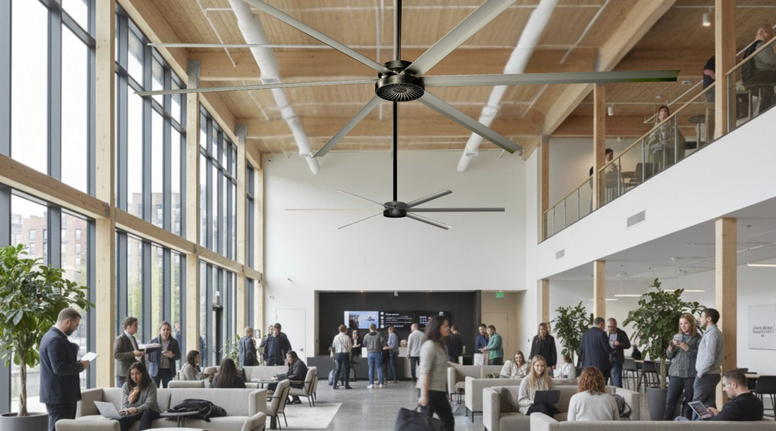 Top3 reasons you need a commercial HVLS fan