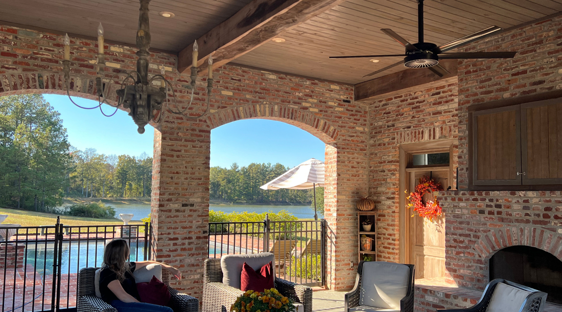 what size ceiling fan for outdoor patio