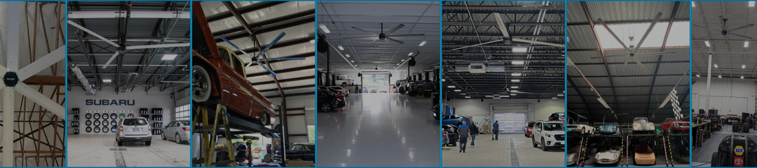benefits of large shop ceiling fans