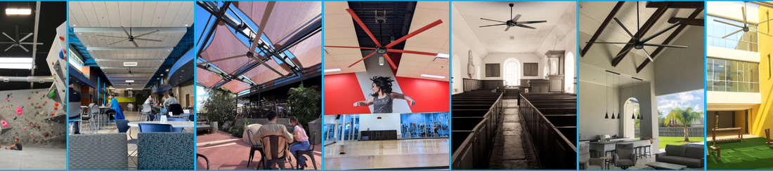 ceiling fans for churches
